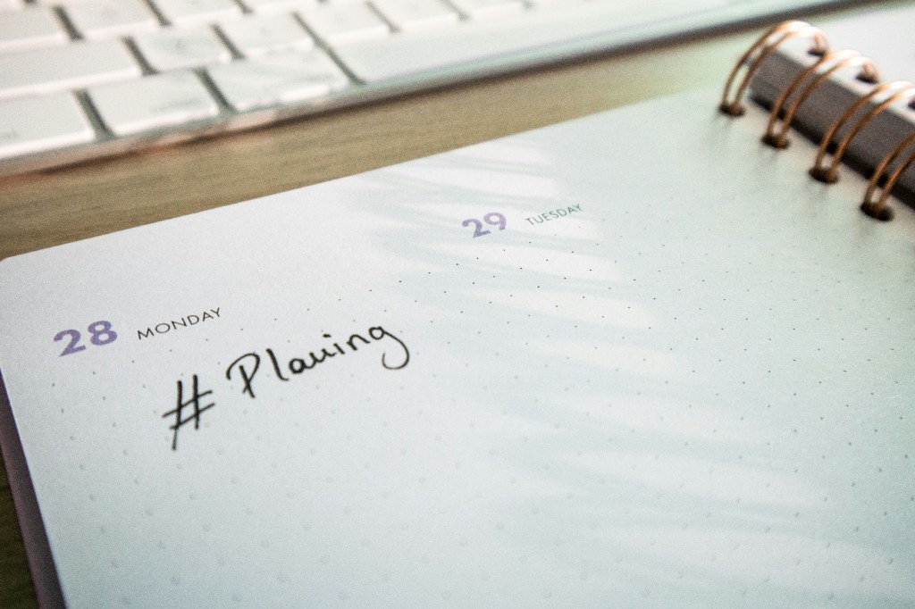 A planner used to schedule a move